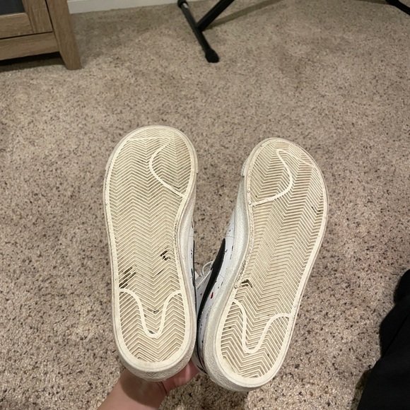 Nike Blazer Mid 77 Splatter High-Top Sneakers - Picture 4 of 5